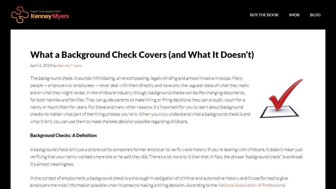 What a Background Check Covers (and What It Doesn’t)